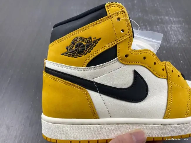 Boostmaster lin Yellow DZ5485-701 Jordan High Ochre 1 OG Air 0509